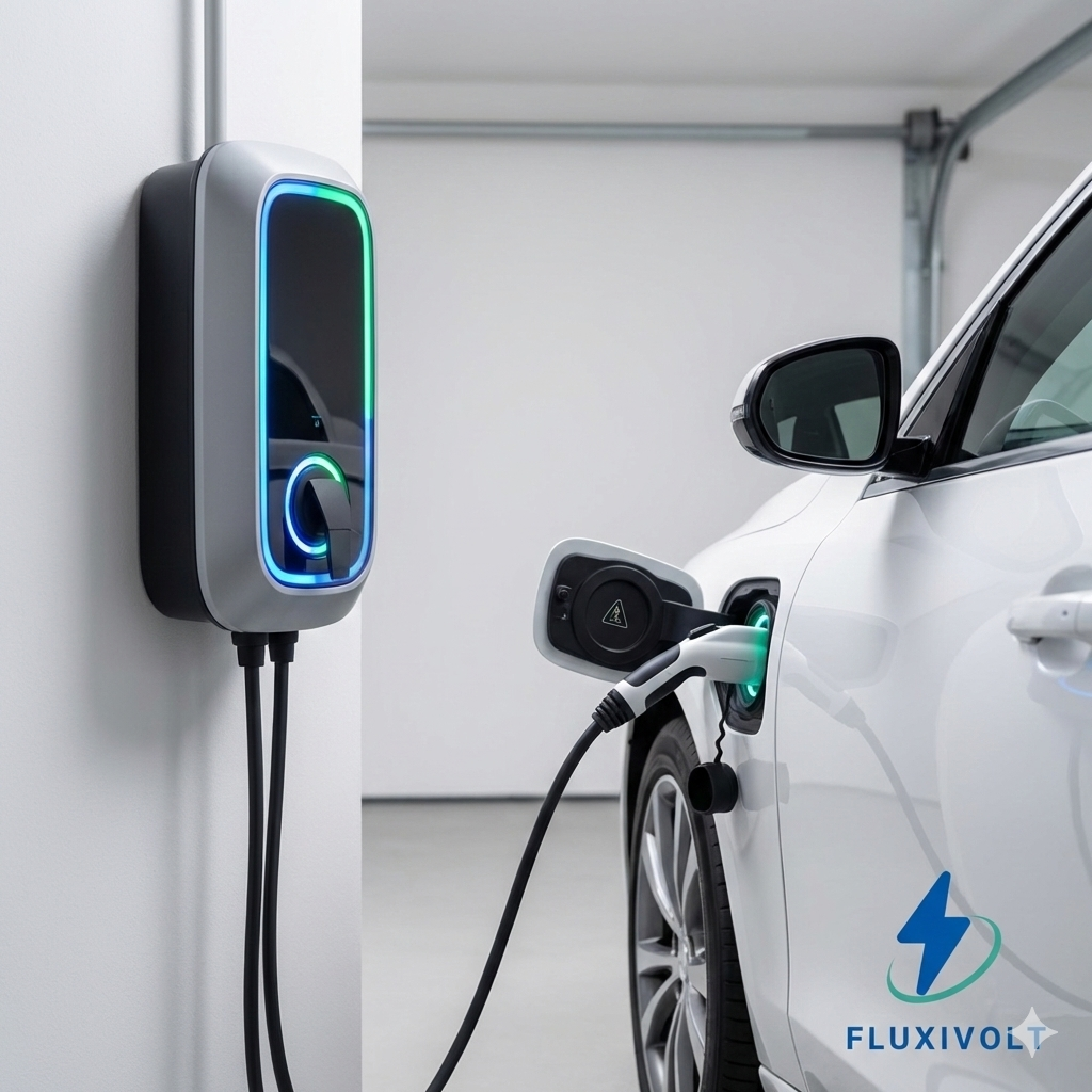 borne VE IRVE Fluxivolt eléctricité IDF travaux de rénovation énergétique réalisés par Fluxivolt